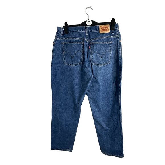 Levi’s VINTAGE 550 Relaxed Tapered Jeans Cotton Size 16W - Picture 3 of 4